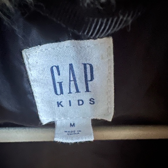 GAP Girl M (8-10yr) animal print faux fur winter coat - Picture 6 of 6